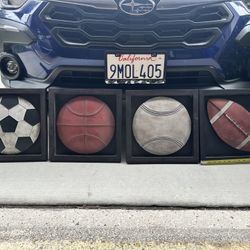 Metal Sports Decorations 