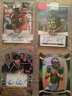 Autographed sports cards