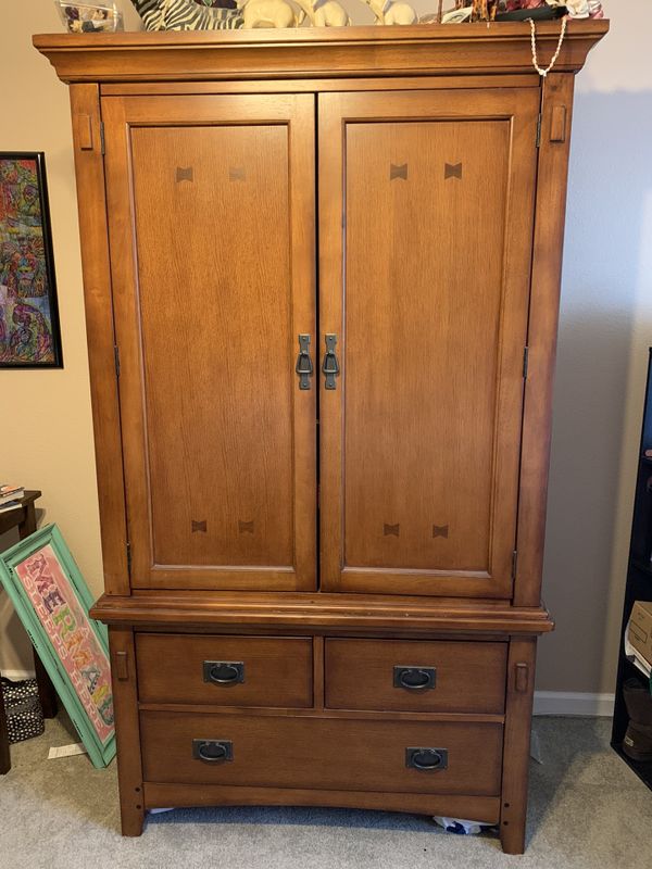 Brown Armoire for Sale in Oceanside, CA OfferUp