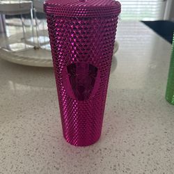 Magenta Starbucks Tumbler