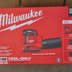 Milwaukee M18 1/4" Sheet Sander (Tool‑Only)