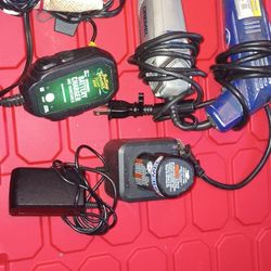 Dremels, Battery&  Battery Charger AN Car Battery Charger