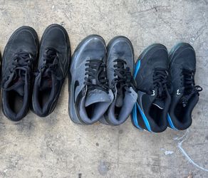 3 Pairs Of Nike Air Sneakers. Men’s 10.5