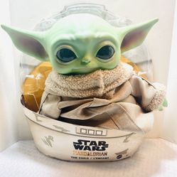 Star Wars Mandalorian The Child 11" Plush Baby Yoda Doll by Mattel
