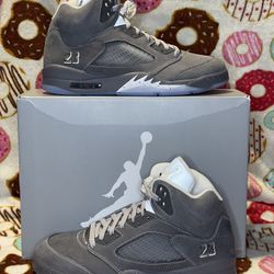 Air Jordan 5 Retro ‘Wolf Grey’ 2026 (Men Size 12)