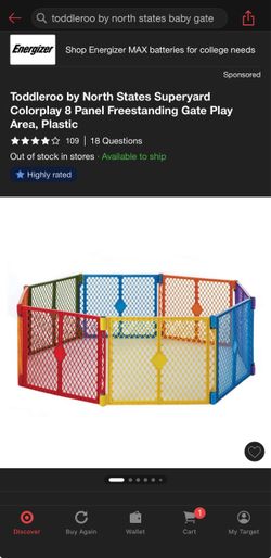 Foldable Plastic Baby Play Pen Panels