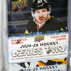2024-25 Upper Deck Series 2, Tin, Hockey cards
