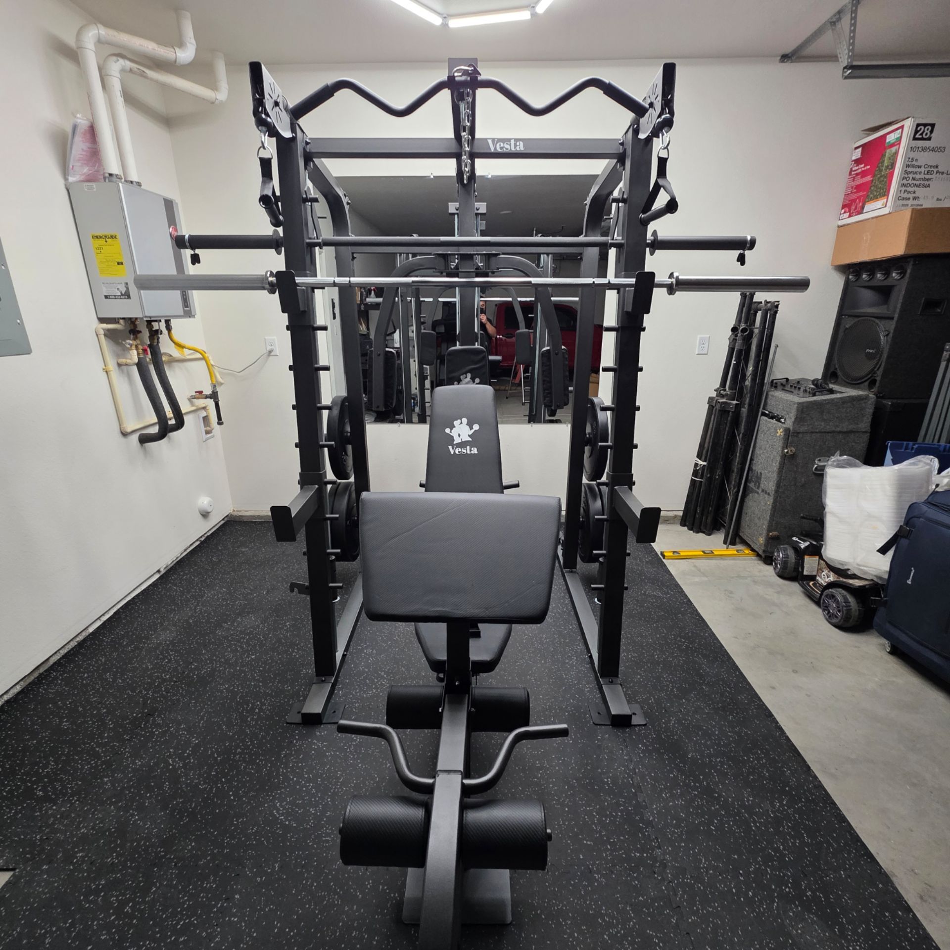 Smith Machine 2001 | Multi-Use Adj Bench | Gym Equipment | Fitness ...