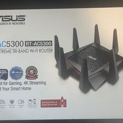 ASUS Router Extreme Tri-Band Wi-Fi Router