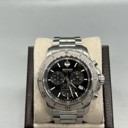 MOVADO SERIES 800 GENUINE MEN’S CHRONOGRAPH WRISTWATCH