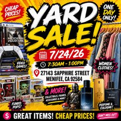 HUGE YARDSALE 🔥