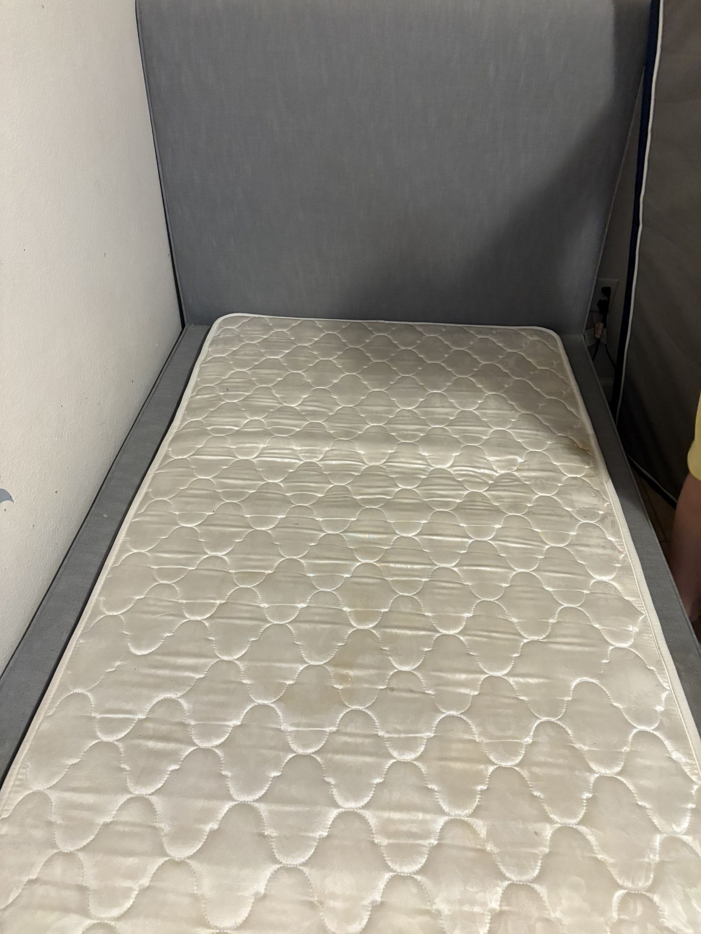 $150 OBO Twin Bed Frame With Mattress