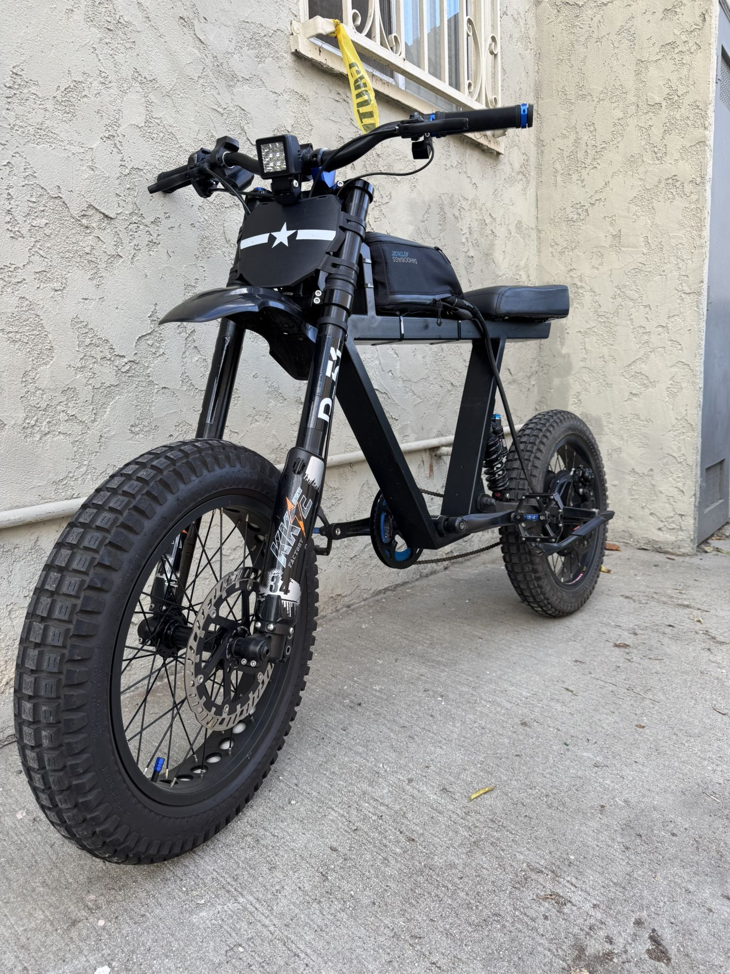 72 Volt P-51 Ebike Custom