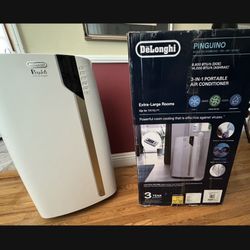 DeLonghi 3-in-1 Portable Air Conditioner 8600 BTU