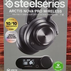 Steelseries Arctis Nova Pro Wireless Gaming Headphones 
