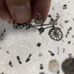 Vintage rare handmade bike home decor