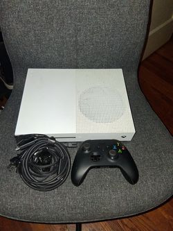 Xbox One and controller with cables