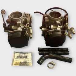 Harley Davidson CV40 Carburetor Lot 27501-89A & 27487-92A + Chrome Oil Filter
