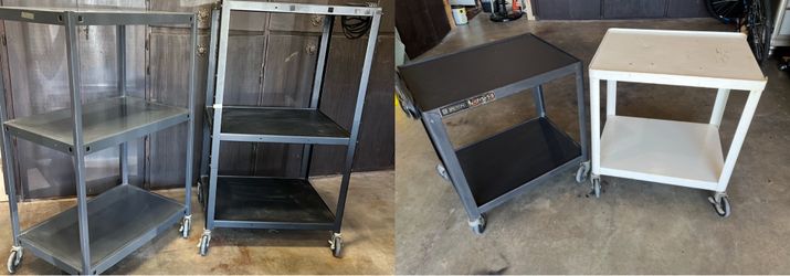 4 Garage Carts