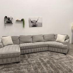 Gray Sectional Couch - Free Delivery