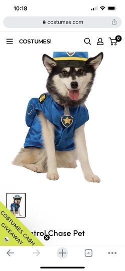Chase paw patrol Dog Costume - Large