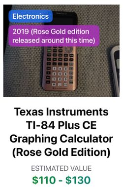 TI-84 Calculator Plus CE GRAPHING CALCULATOR