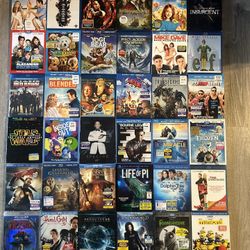 Blu Rays $3 Each
