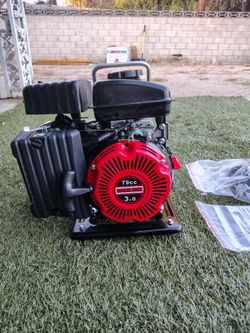 NEW 3hp gas water pump 1" NUEVA
