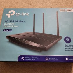 New TP-Link Archer A7 AC1750 Wireless Router