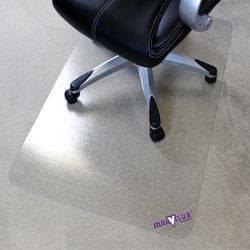 Marvelux Office Chair Mat for Carpeted Floors, Heavy Duty Polycarbonate Rectangular 48" x 60"