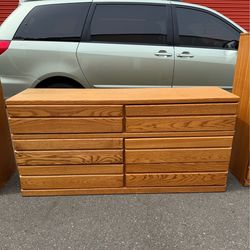 Solid Wood Modular Bookcase and Drawer Cabinet