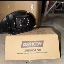 Driven DRWC4.3C Wireless Backup Camera System w/ Monitor – RV Trailer – New