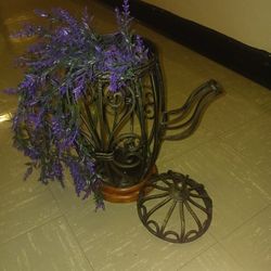 Metal Vase Decoration
