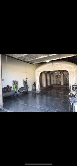 Environmental portable paint booth