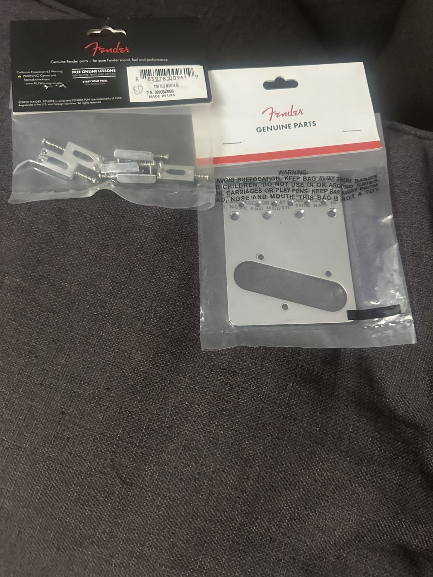 Fender Modern Telecaster Six Saddle Bridge