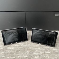 Two 10in Car Entertainment DVD Player