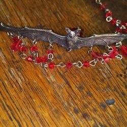 Bat Choker Necklace 