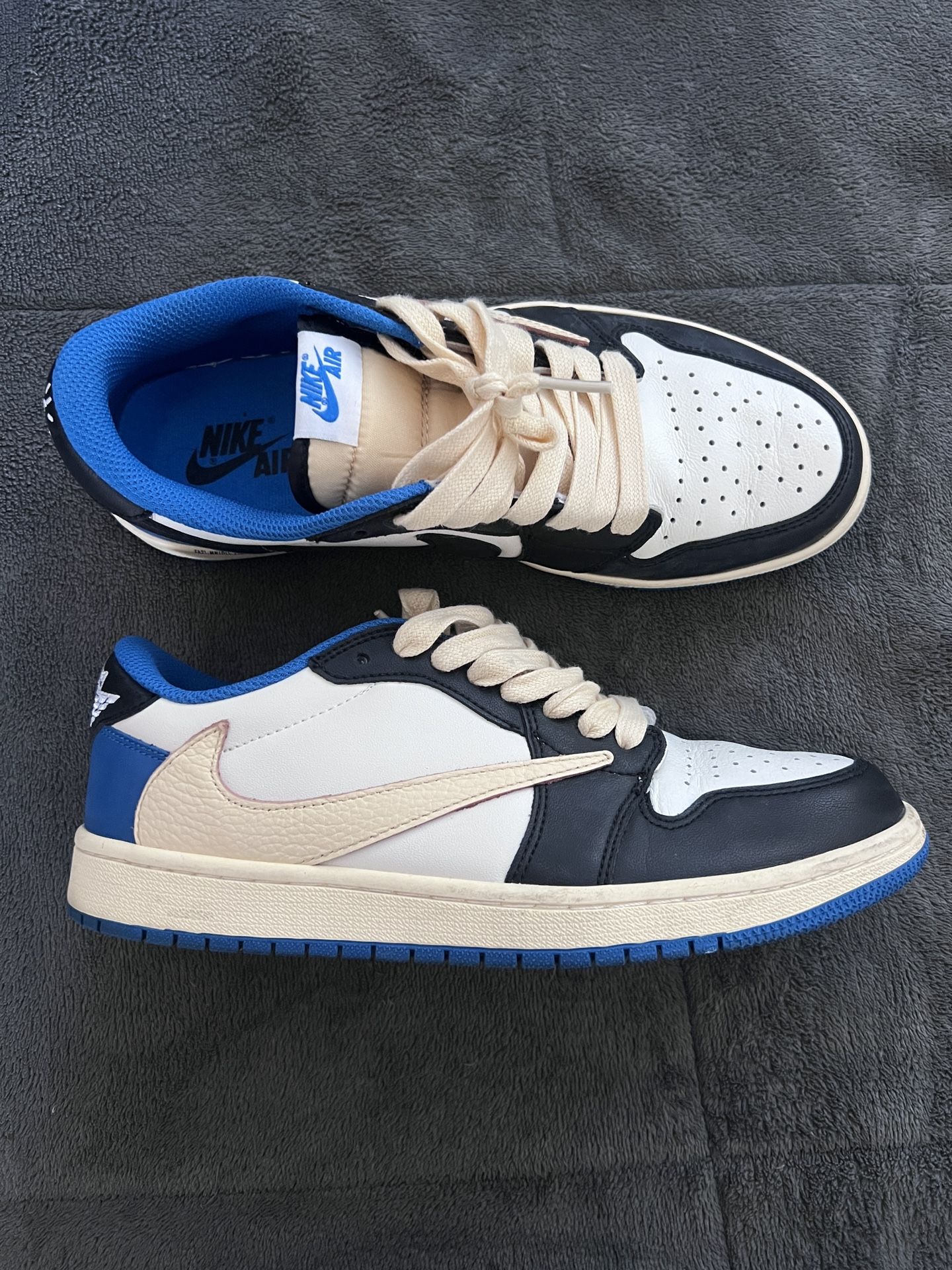 Jordan 1 Retro Low Fragment × Travis Scott