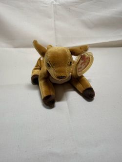 Vintage Ty Beanie Baby “Whisper” Fawn/ Deer (Retired)