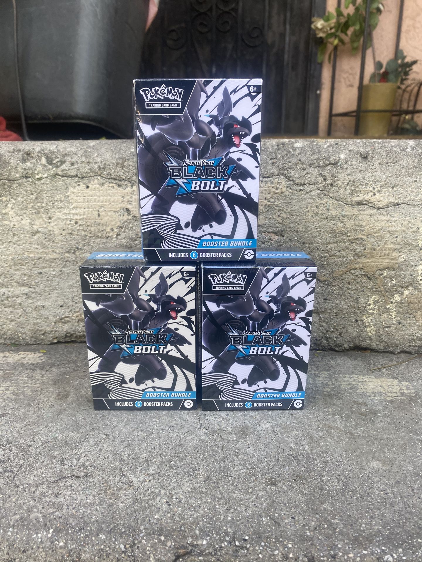 Pokemon black bolt booster bundle