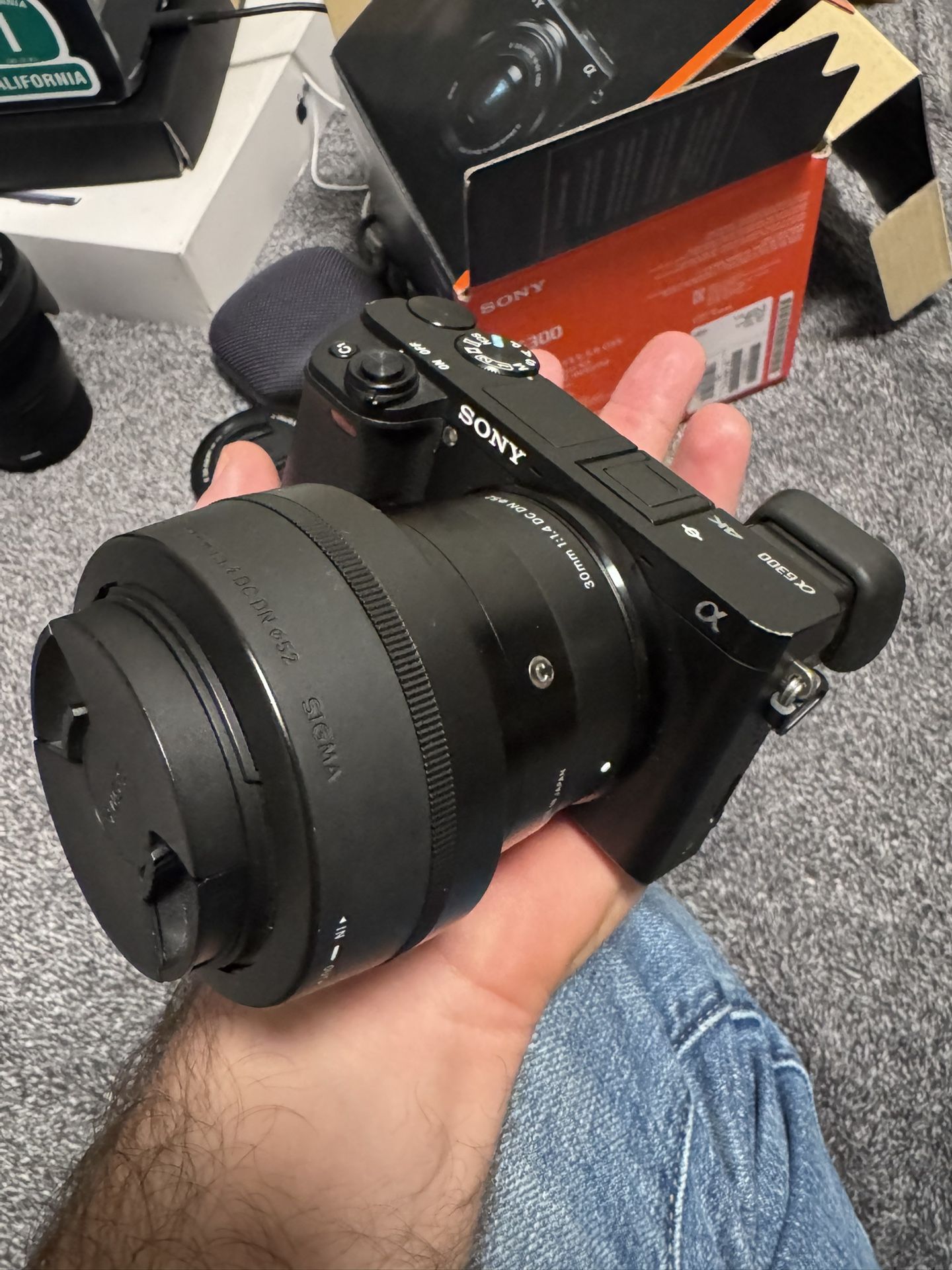 Sony A6300 + 30mm/16mm Lens