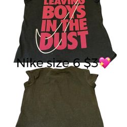 Nike Tee Blouse Girls Size 6 Great Condition 💖💖M5