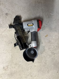 Central Pneumatic Roofing Nailer. Good Condition.  Price Is Not Negotiable.