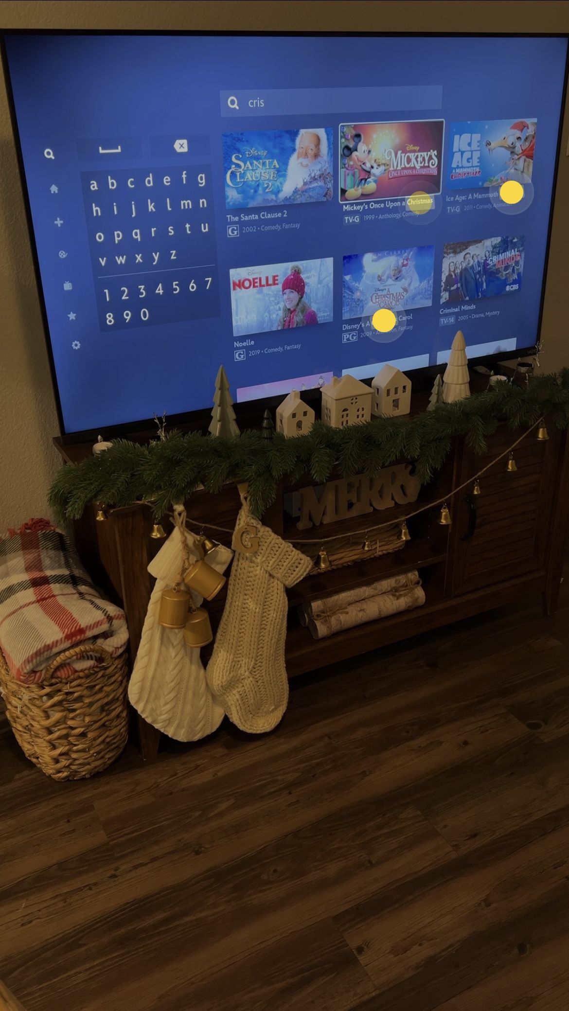 Tv Stand Console Cabinet Faux Wood