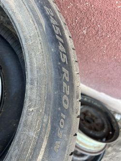 P Zero 20 Inch Tire 