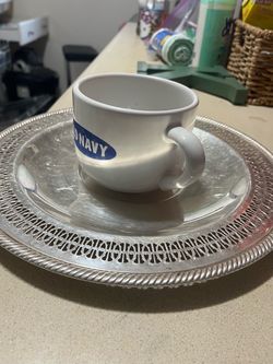 12” Sterling silver 821 plate, wmrogers
