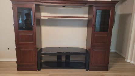 Tv stand and cabinets