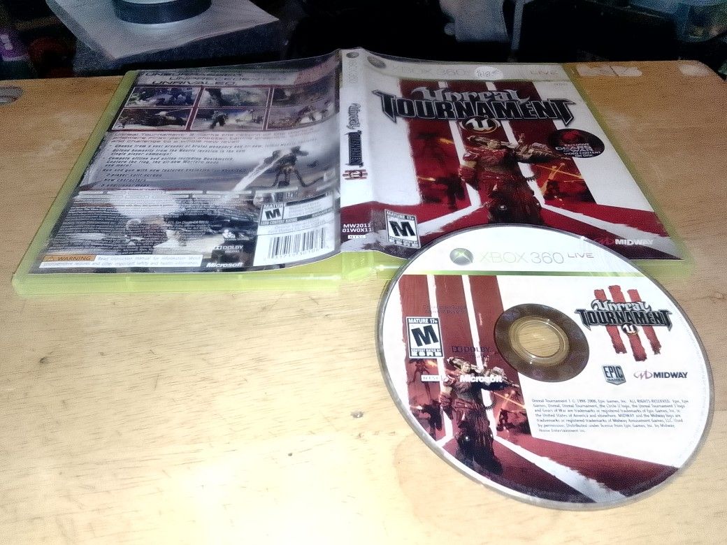 Xbox 360 Game Unreal Tournament 3