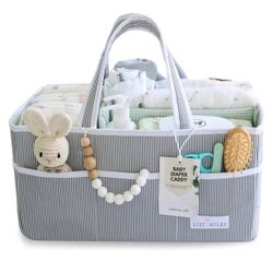 Lily Miles baby diaper caddy new