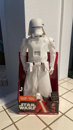 Star Wars first order snow trooper